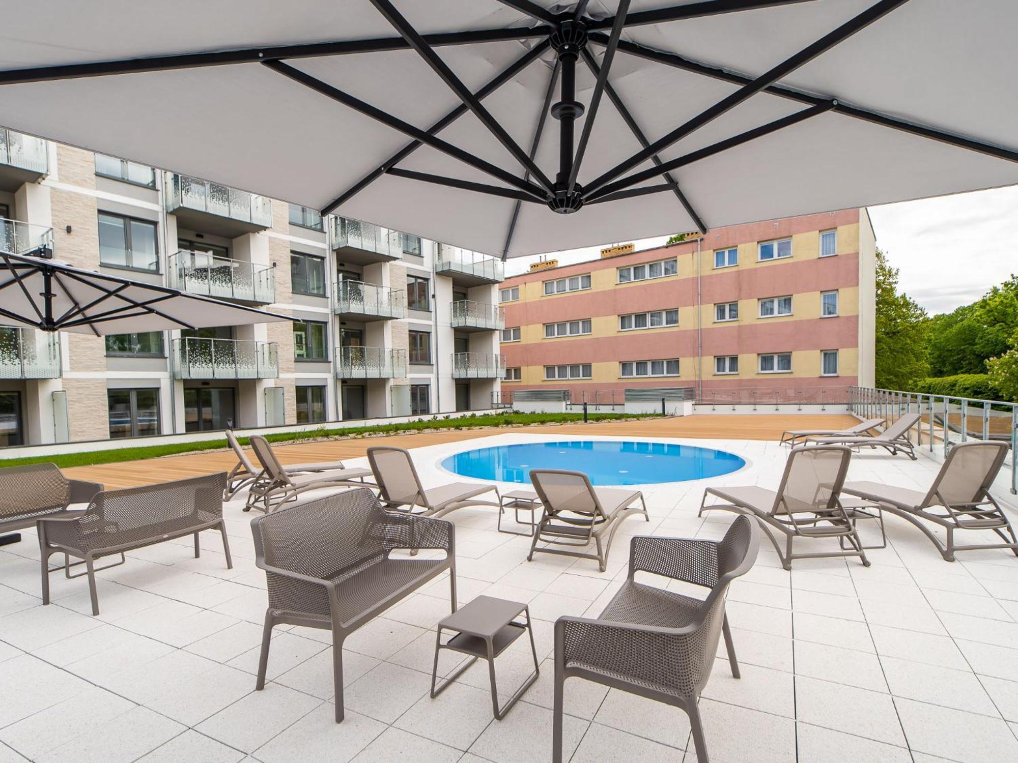 Faro Apartamenty Nadmorskie Tarasy Spa Przy Latarni I Molo Baseny, Sauny, Fitness I Parking W Cenie كولوبرزيغ المظهر الخارجي الصورة