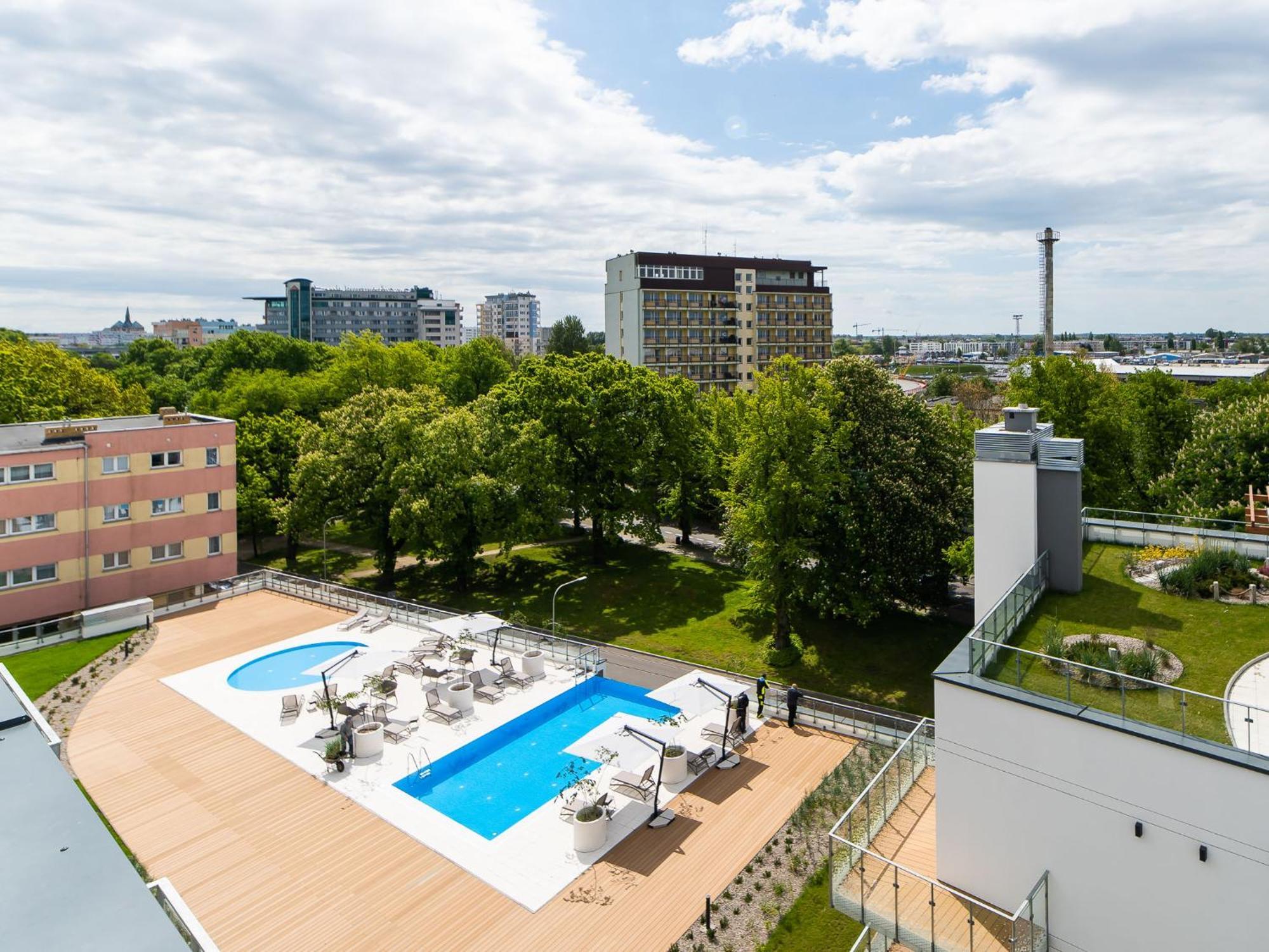 Faro Apartamenty Nadmorskie Tarasy Spa Przy Latarni I Molo Baseny, Sauny, Fitness I Parking W Cenie كولوبرزيغ المظهر الخارجي الصورة