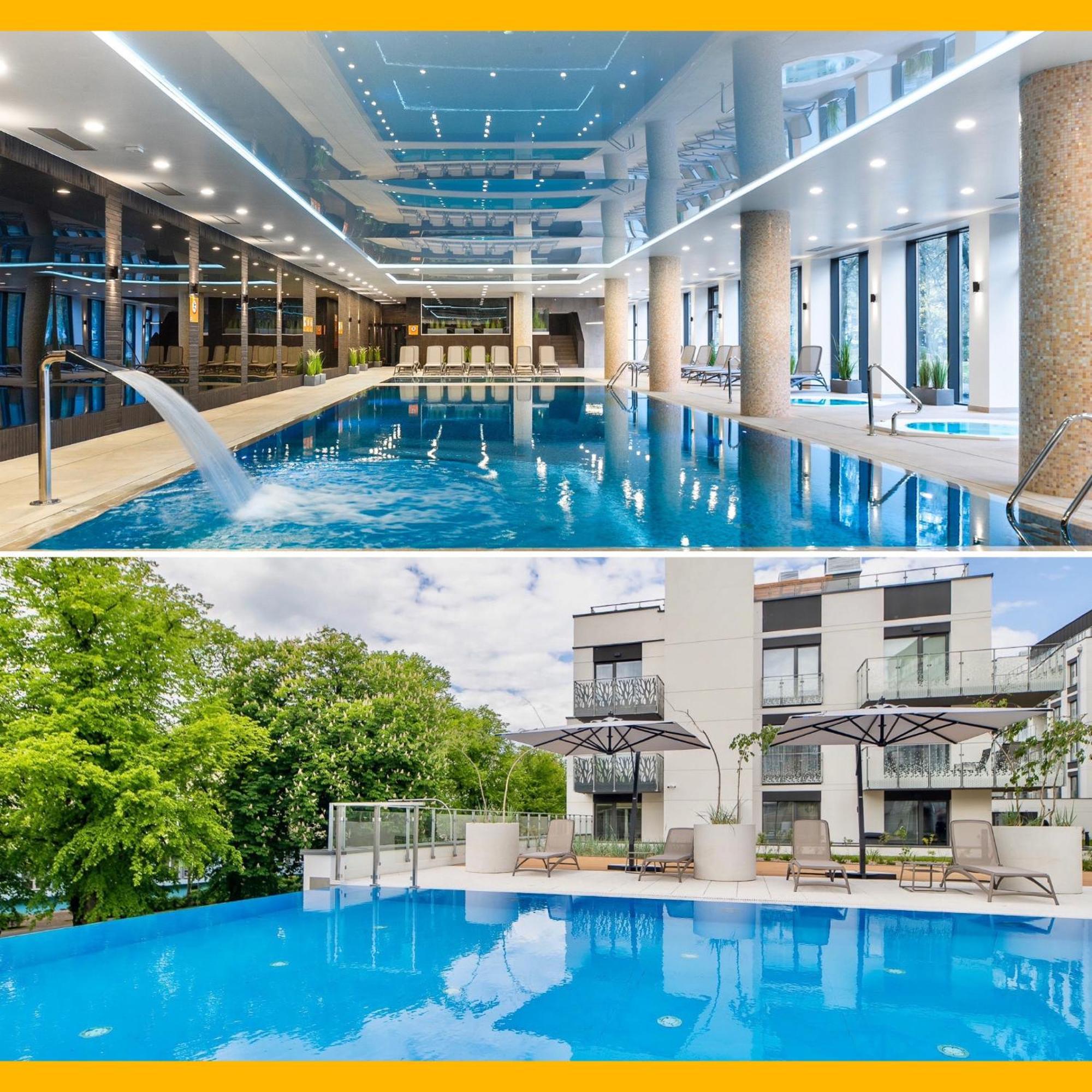 Faro Apartamenty Nadmorskie Tarasy Spa Przy Latarni I Molo Baseny, Sauny, Fitness I Parking W Cenie كولوبرزيغ المظهر الخارجي الصورة