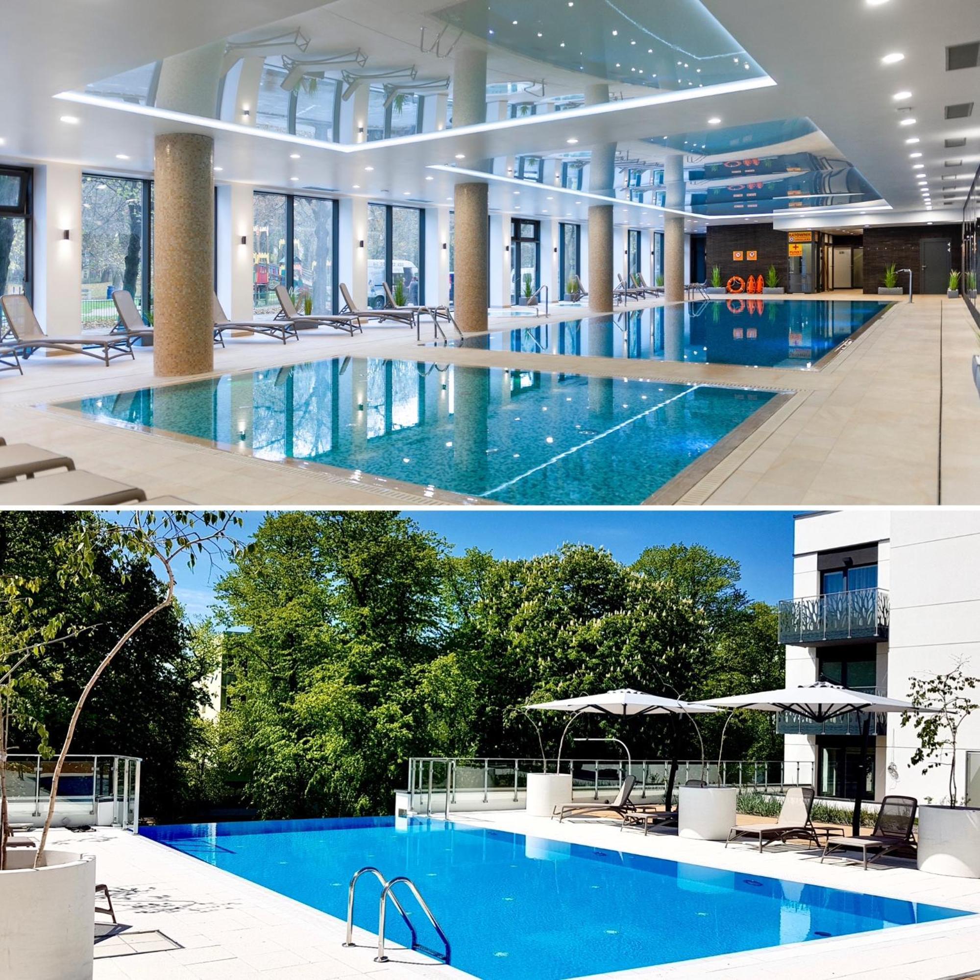 Faro Apartamenty Nadmorskie Tarasy Spa Przy Latarni I Molo Baseny, Sauny, Fitness I Parking W Cenie كولوبرزيغ المظهر الخارجي الصورة